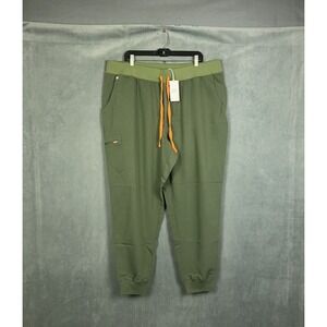 Figs Scrub Jogger Pants Womens Size 4XL TALL High Waisted Zamora Yoga Waistband